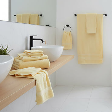 Prosop Luxury Bumbac 100% - 600g/m2 -GALBEN