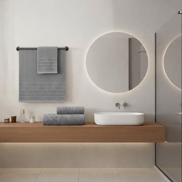 Prosop Luxury Bumbac 100% - 600g/m2 - GRI