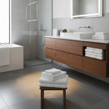 Prosop Luxury Bumbac 100% - 600g/m2 - ALB