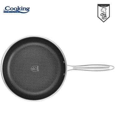 TIGAIE INOX IN 3 STRATURI 30X6 CM, TITANIUM3, COOKING BY HEINNER