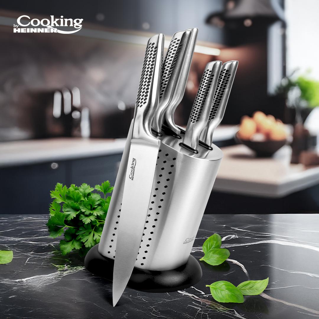 SET CUTITE DE BUCATARIE 6 PIESE, SKYLINE, COOKING BY HEINNER