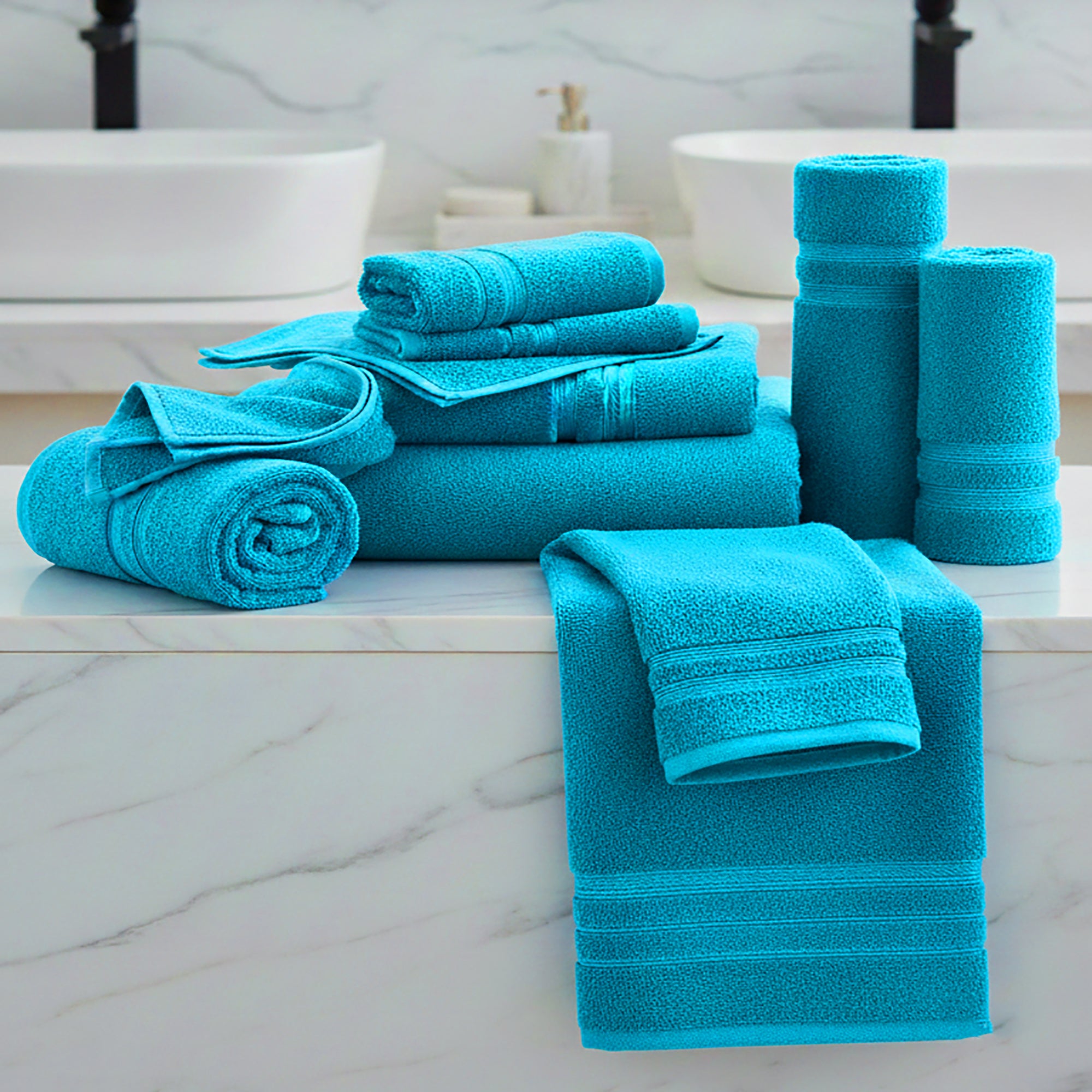 Prosop Luxury Bumbac 100% - 600g/m2 - ALBASTRU