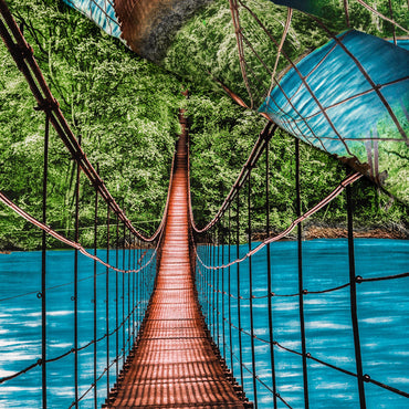 Lenjerie de pat digital print 3D (BRIDGE)