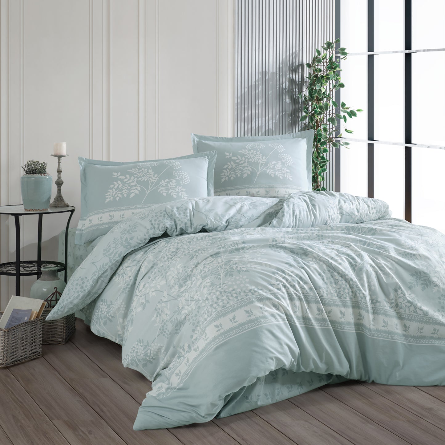 Lenjerie de pat ranforce Clasy king size (DEVLIN)