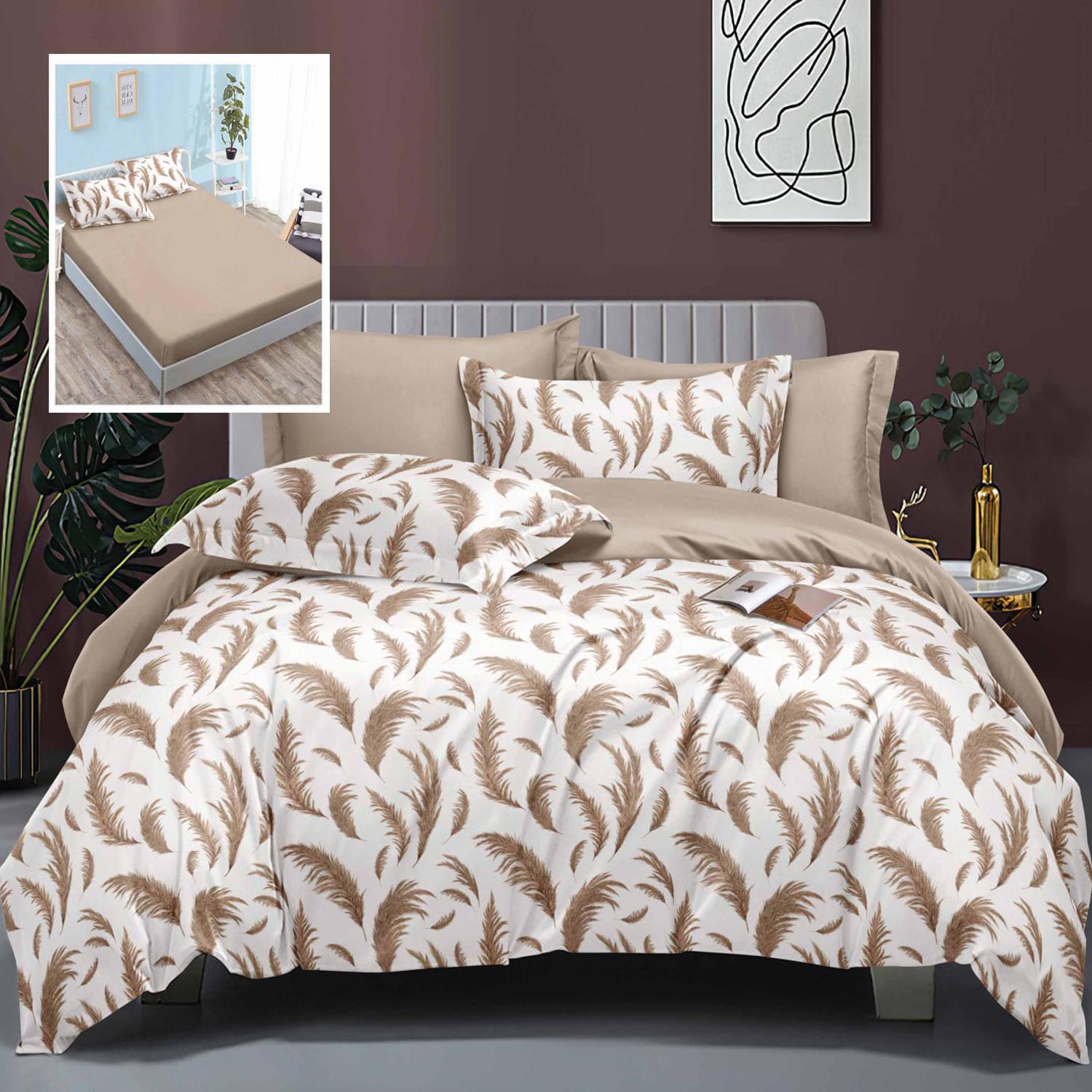 LENJERIE DE PAT ELEGANCE 6 PIESE CU HUSĂ (LEH21)