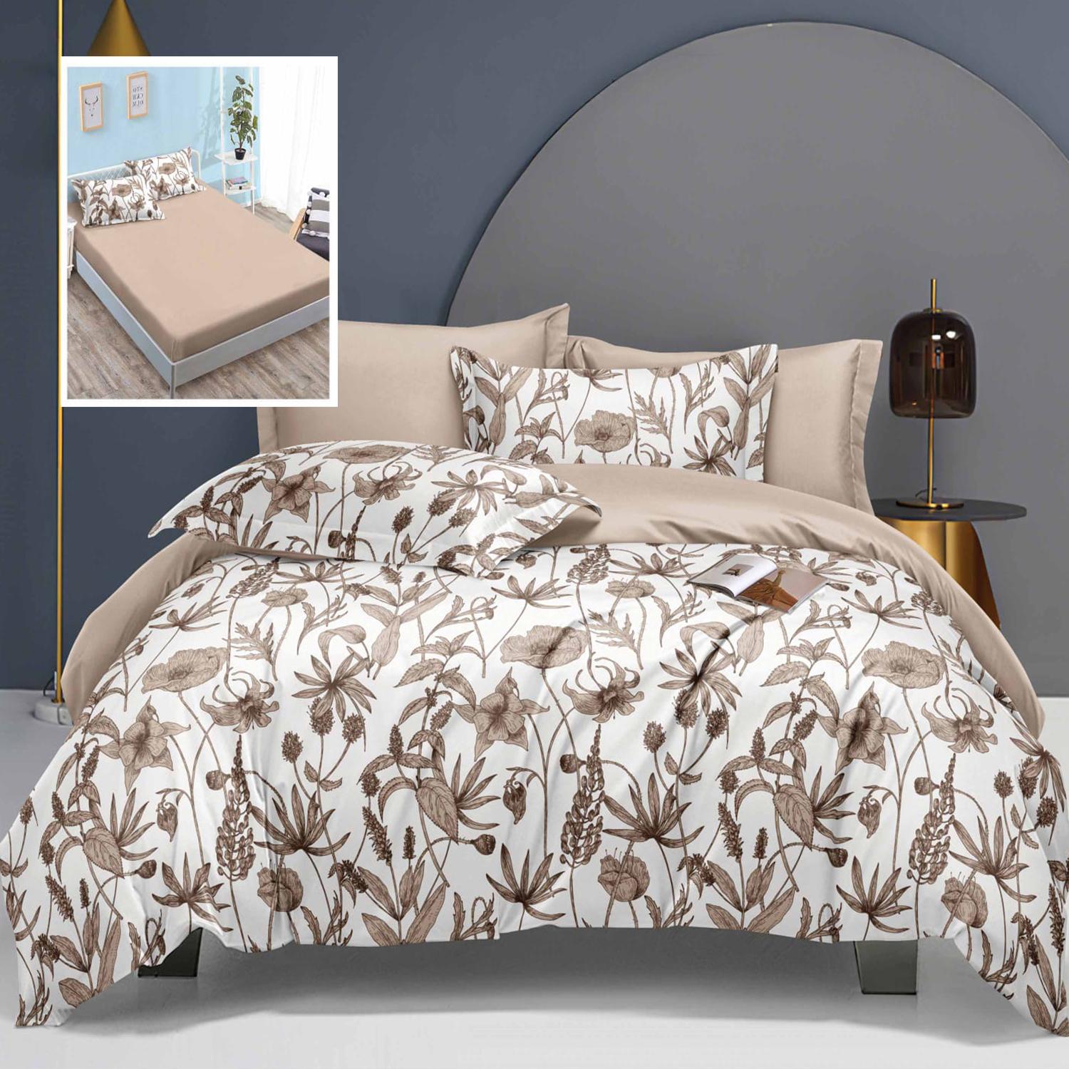 LENJERIE DE PAT ELEGANCE 6 PIESE CU HUSĂ (LEH3)