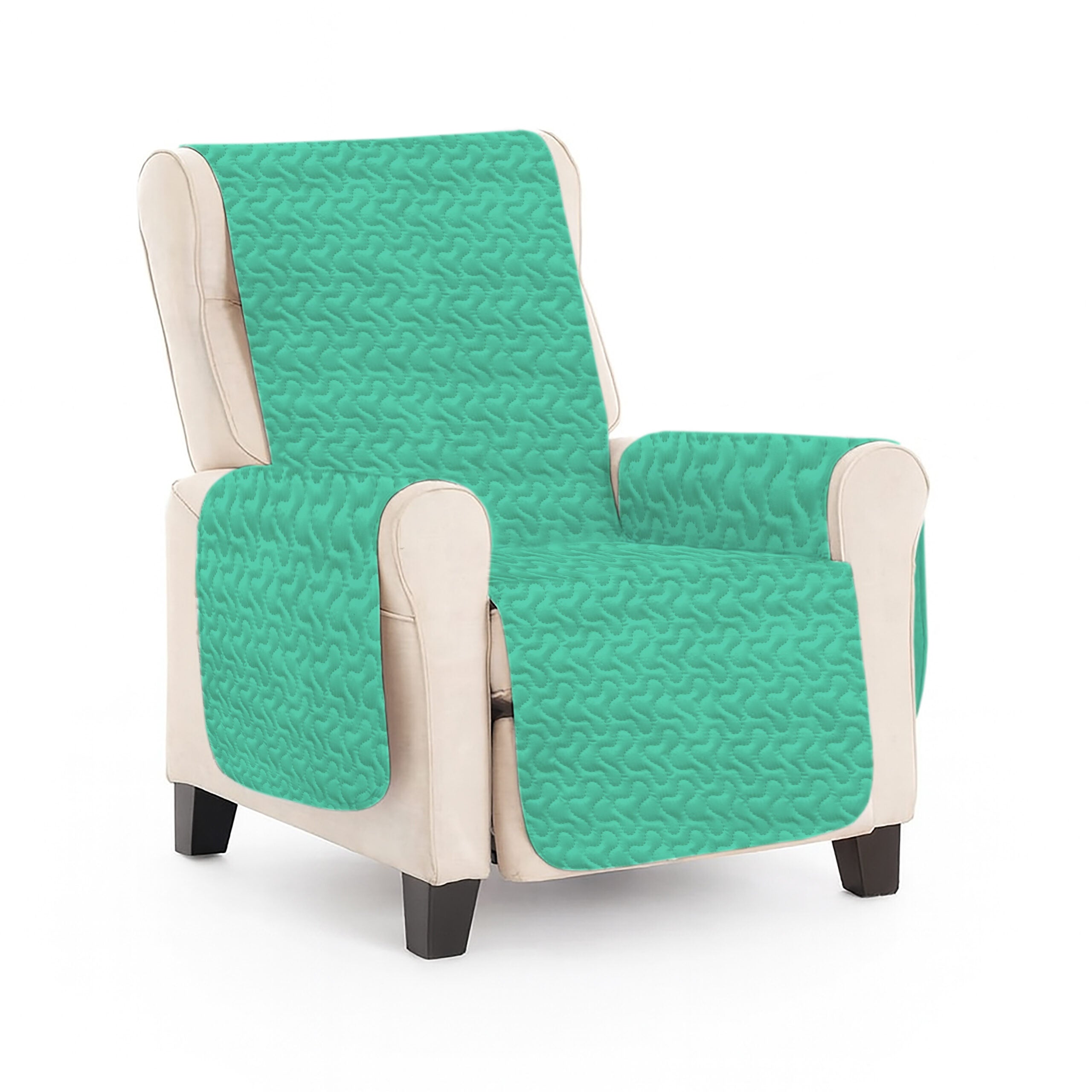 Cuvertură matlasată  fotoliu - MINT GREEN