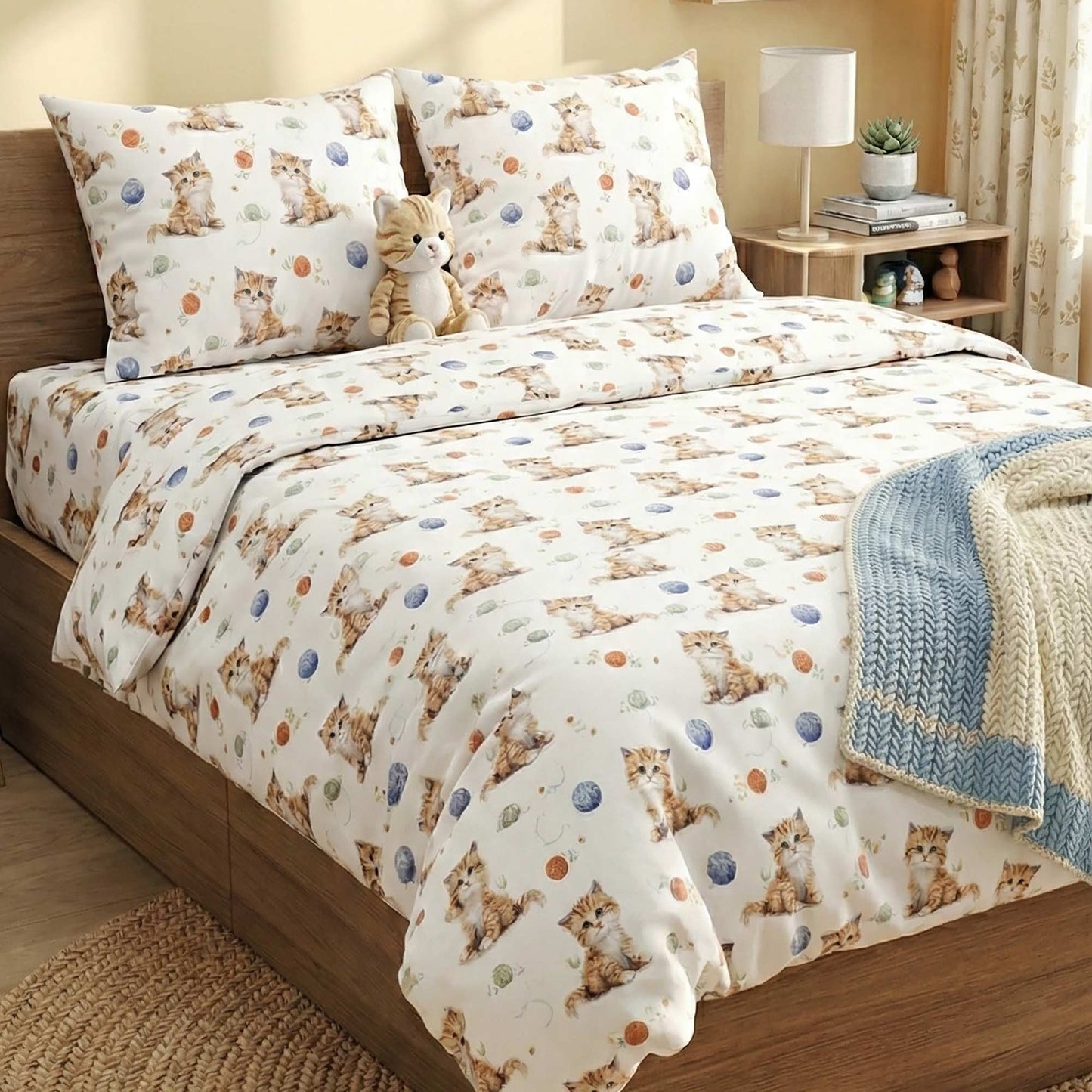 Lenjerie pat Ranforce 100% Cotton Pro (RCP44)