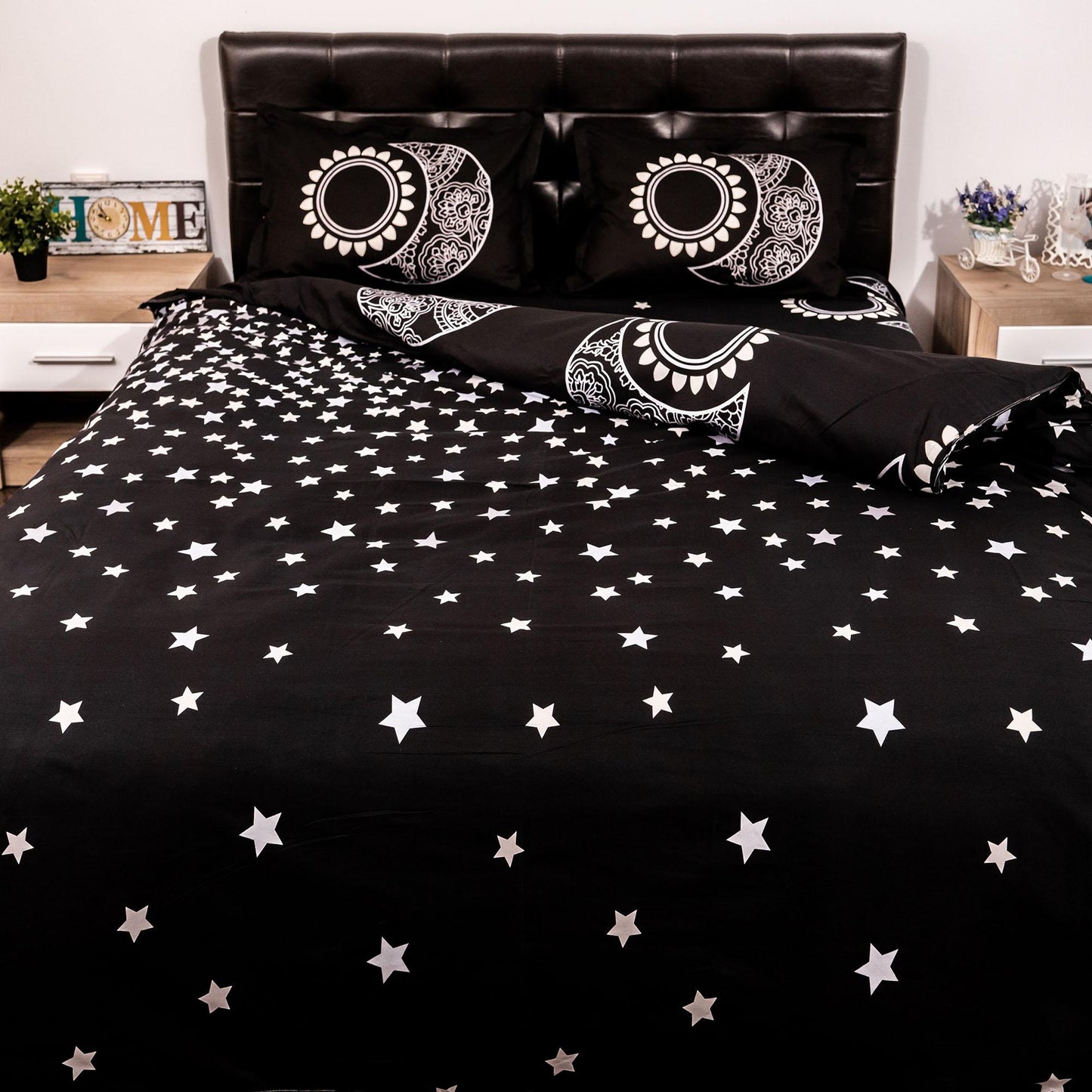 Lenjerie de pat digital print 3D (STARS)