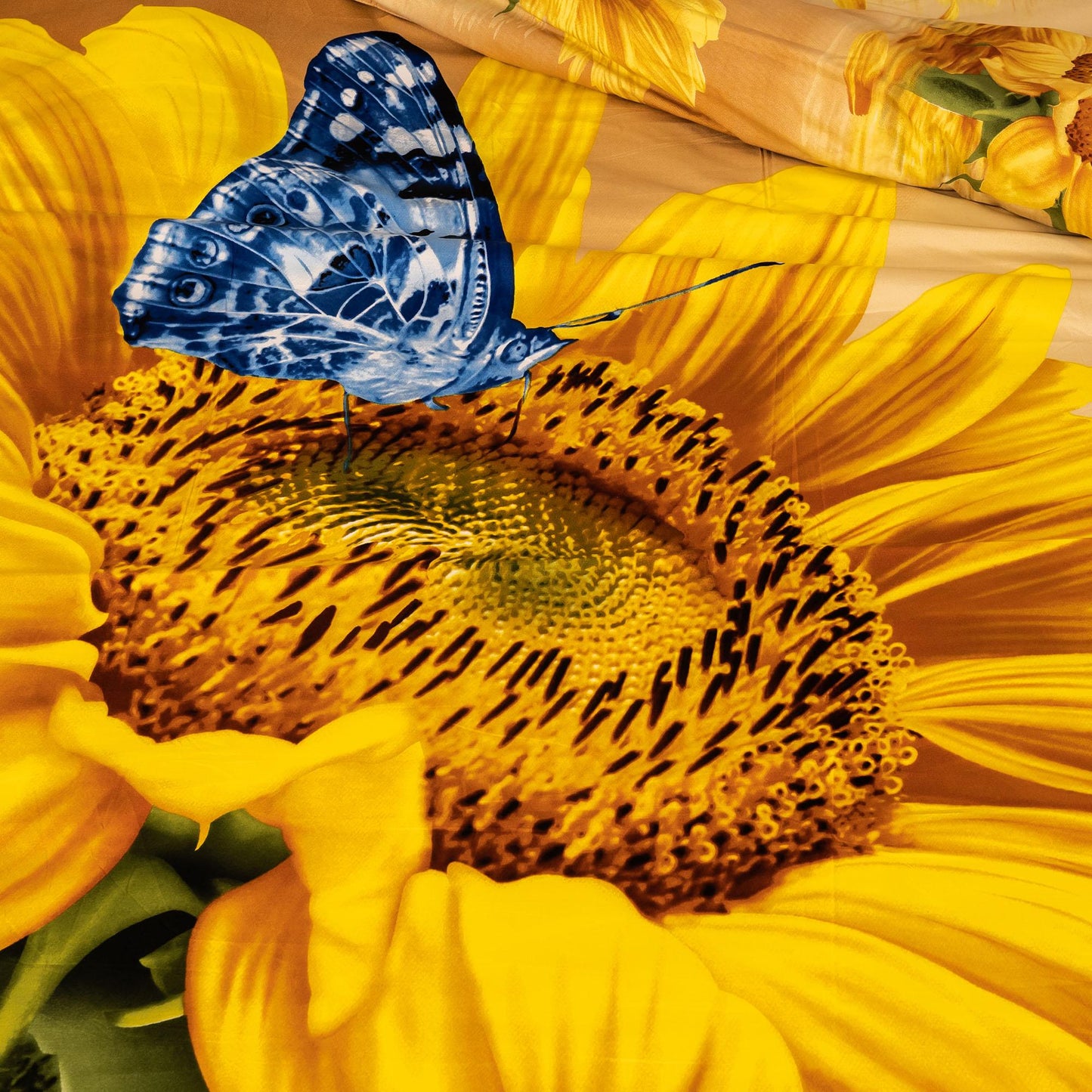 Lenjerie de pat digital print 3D (SUN FLOWER)