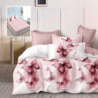 Lenjerie Finet 6 piese cu husă de pat pentru saltea de 160x200 și 180x200