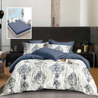Lenjerie Finet 6 piese cu husă de pat pentru saltea de 160x200 și 180x200