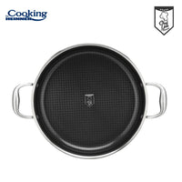 CRATITA CU CAPAC, 30x7.8 CM, 4.8 L, TITANIUM3, COOKING BY HEINNER