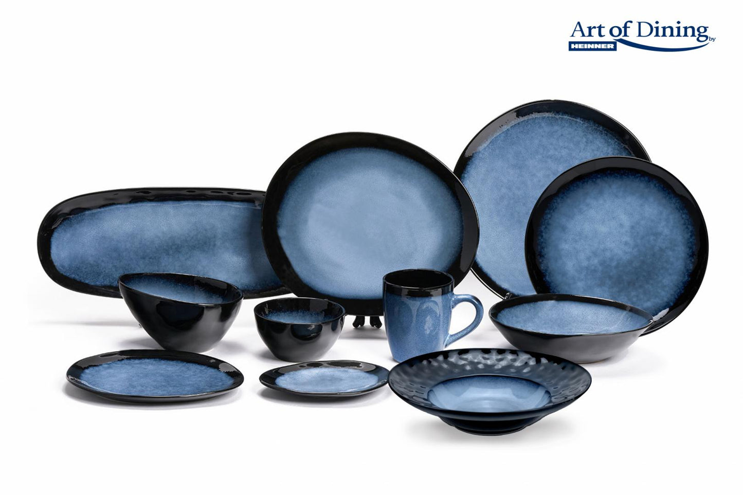 FARFURIE OVALA CERAMICA 28 CM, SERENITY, ART OF DINING BY HEINNER