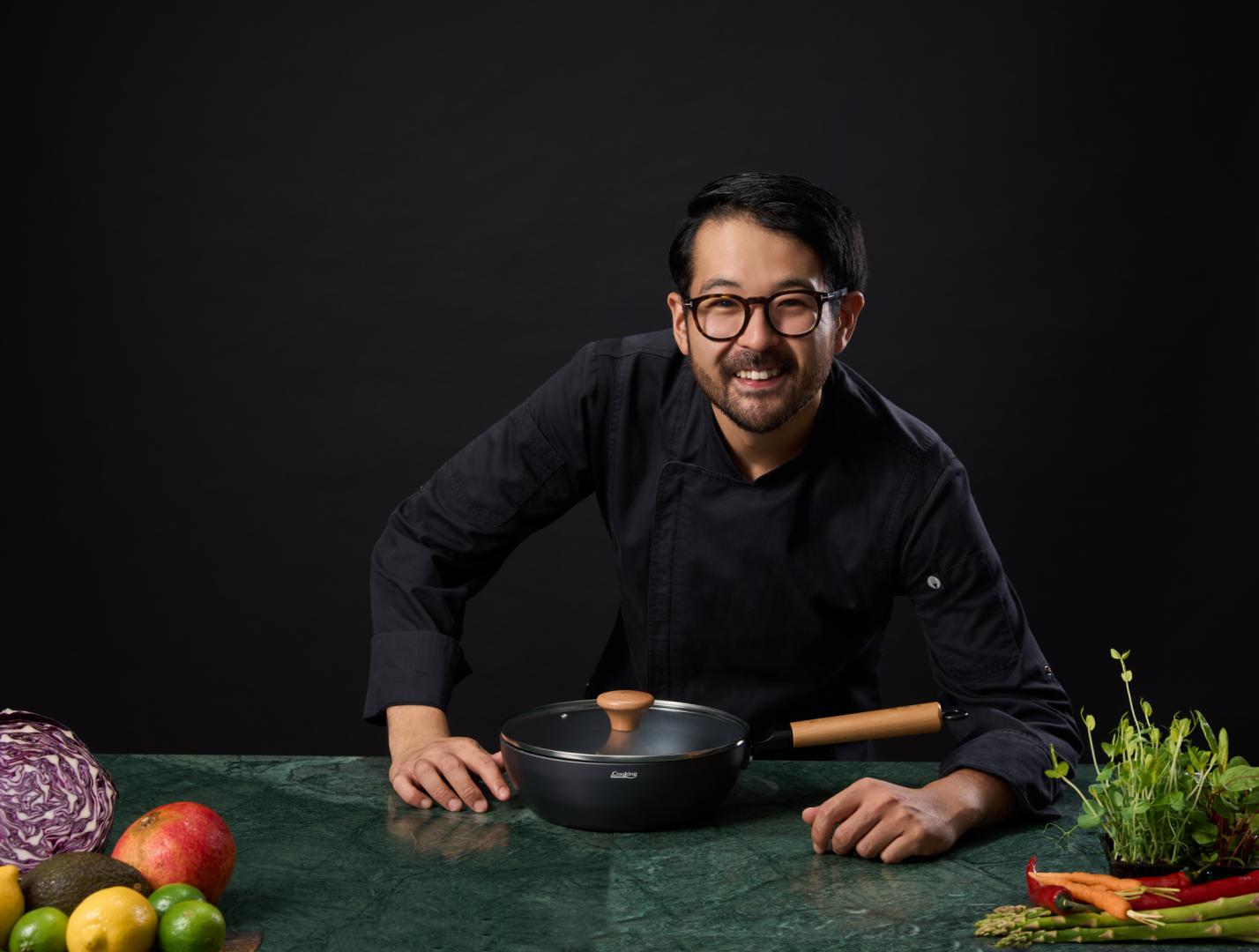 TIGAIE WOK + CAPAC 24X7.5 CM, RIKITO WATANABE, SAMURAI GOURMET, COOKING BY HEINNER