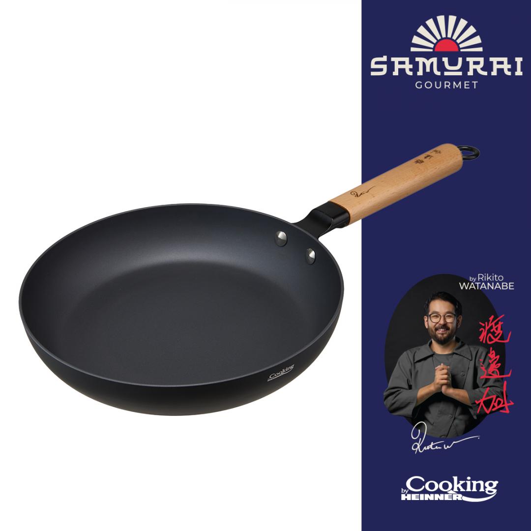 TIGAIE ALUMINIU 26X5 CM, RIKITO WATANABE, SAMURAI GOURMET, COOKING BY HEINNER