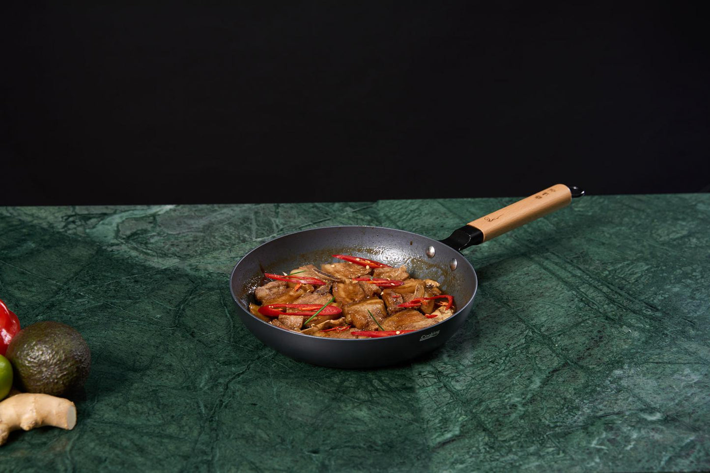 TIGAIE ALUMINIU 26X5 CM, RIKITO WATANABE, SAMURAI GOURMET, COOKING BY HEINNER