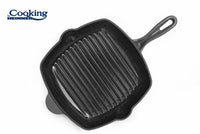 TIGAIE GRILL FONTA EMAILATA  26.5 X 4.5 CM, MARBLE GREY, COOKING BY HEINNER
