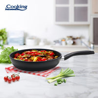 TIGAIE  INALTA  ALUMINIU PRESAT 28x6.5 CM, MERIDA, COOKING BY HEINNER