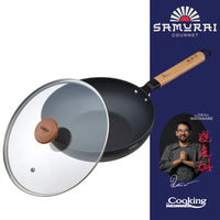 TIGAIE WOK + CAPAC 26X7.5CM, RIKITO WATANABE, SAMURAI GOURMET, COOKING BY HEINNER