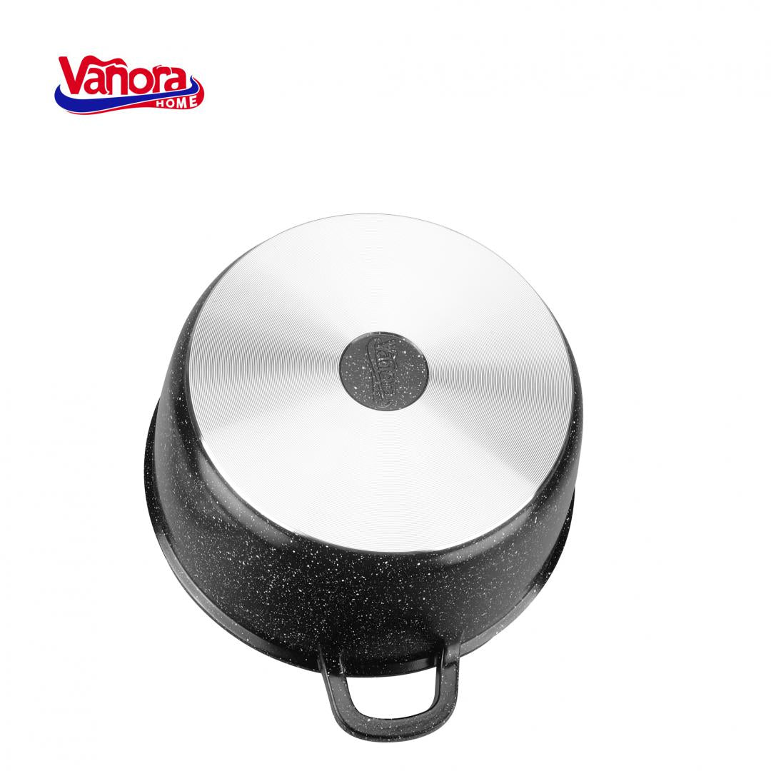CRATITA ALUMINIU TURNAT 20x8.5CM, 2.6 L, CLASSIC, VANORA HOME