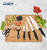 SET CUTITE DE BUCATARIE 8 PIESE, CARERA, COOKING BY HEINNER
