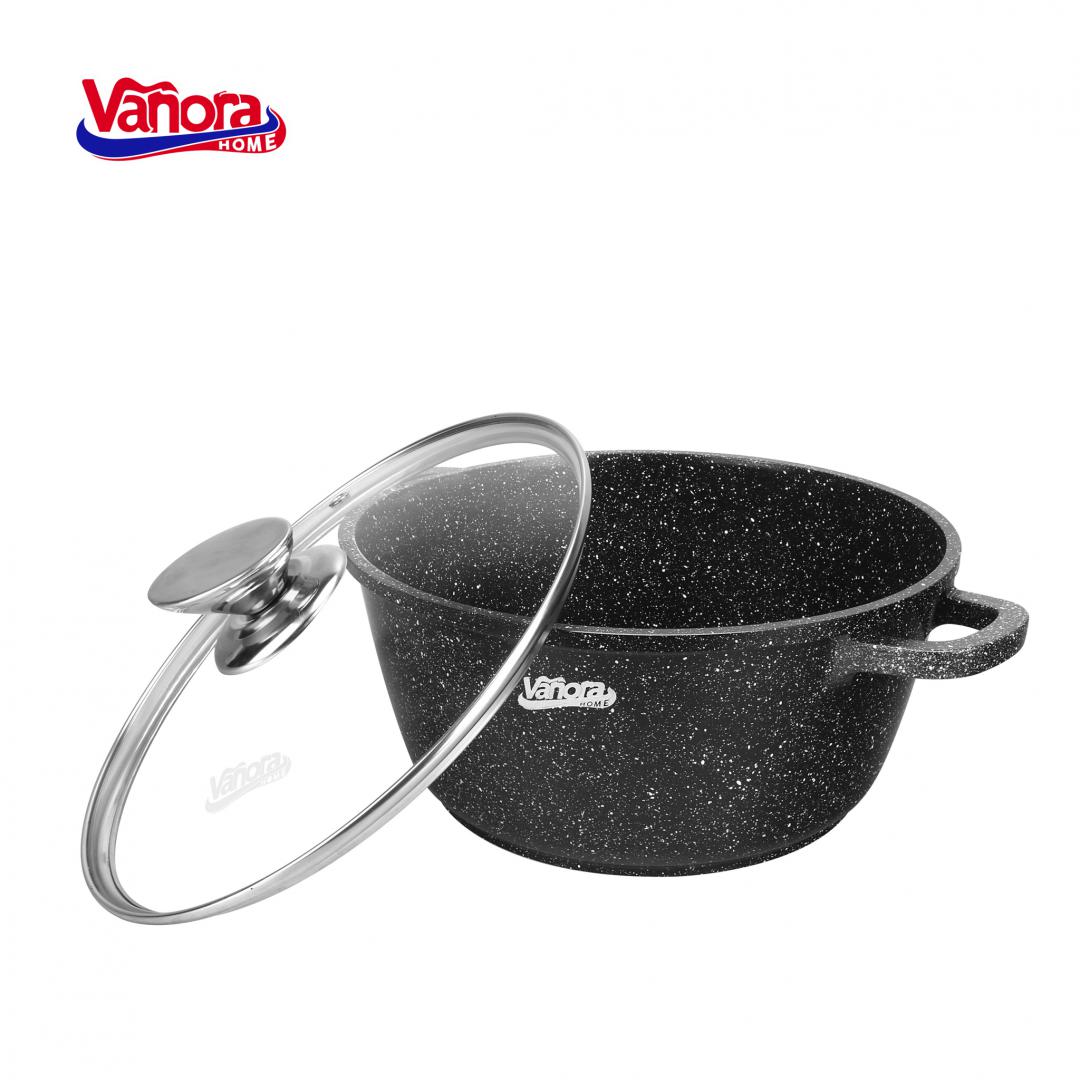 CRATITA ALUMINIU TURNAT 20x8.5CM, 2.6 L, CLASSIC, VANORA HOME