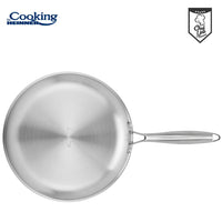 TIGAIE INOX IN 3 STRATURI  30X6 CM, TITANIUM3, COOKING BY HEINNER