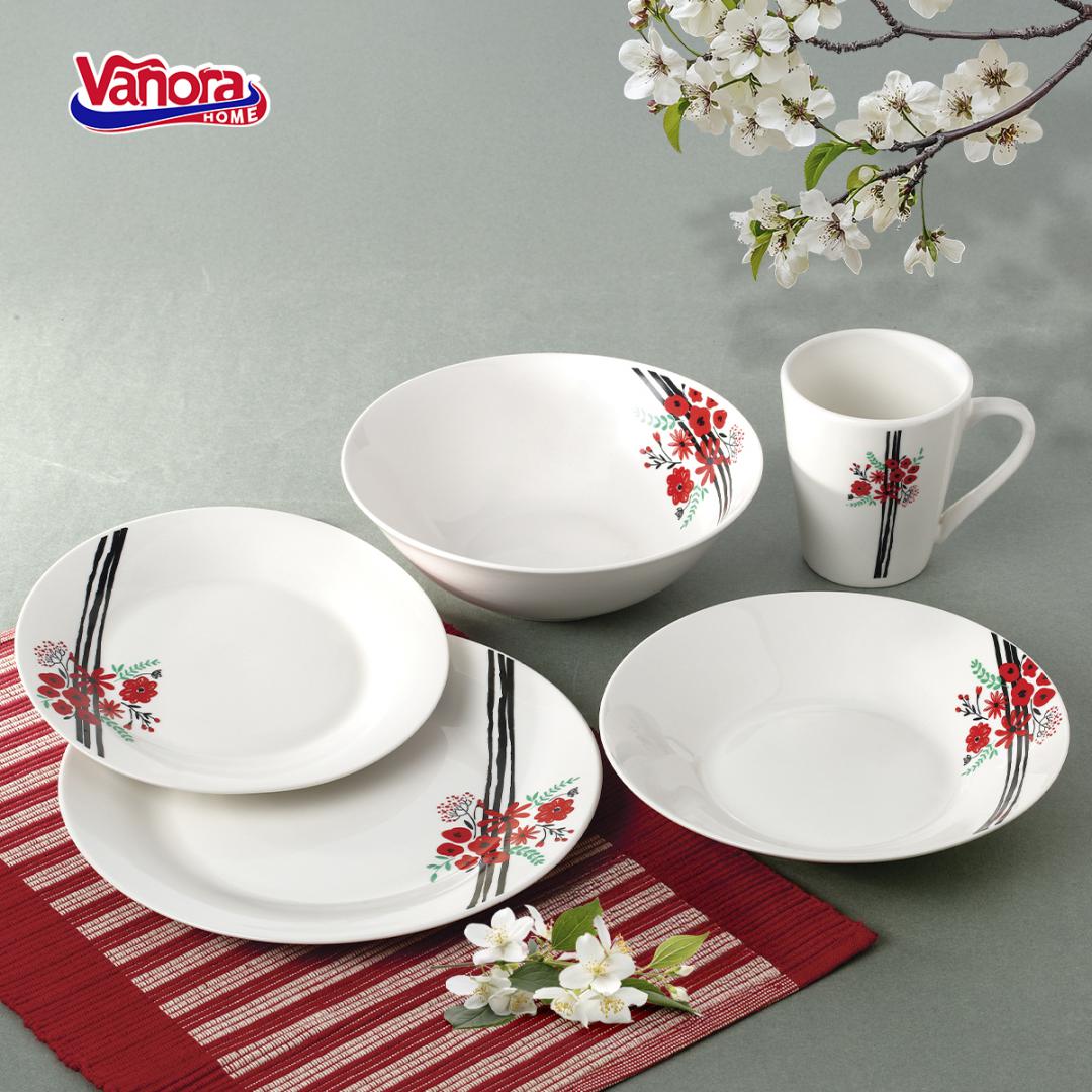 FARFURIE ADANCA PORTELAN 20 CM, REYA, VANORA HOME