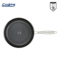 TIGAIE INOX IN 3 STRATURI 24X4.5 CM, TITANIUM3, COOKING BY HEINNER