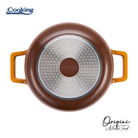CRATITA ALUMINIU TURNAT + CAPAC 26x8 CM, 3.4L, NICOLAI TAND, ORIGINI, COOKING BY HEINNER