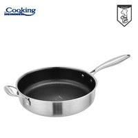 TIGAIE ADANCA+CAPAC, 24x6.5 CM, TITANIUM3, COOKING BY HEINER