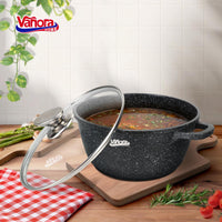 CRATITA ALUMINIU TURNAT 20x8.5CM, 2.6 L, CLASSIC, VANORA HOME