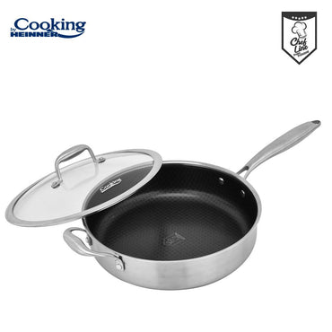 TIGAIE ADANCA+CAPAC, 24x6.5 CM, TITANIUM3, COOKING BY HEINER