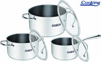 SET GATIT DIN INOX 6 PIESE, ANNA,  COOKING BY HEINNER