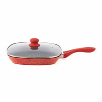 TIGAIE GRILL ALU+CAP 28x4CM,ORANGE GRAYS, COOKING BY HEINNER