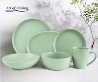 SET 6 FARFURII INTINSE CERAMICA 27 CM, YVONNE, ART OF DINING BY HEINNER