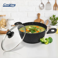 CRATITA ALUMINIU FORJAT 22x9CM,2.8L ONIX, COOKING BY HEINNER