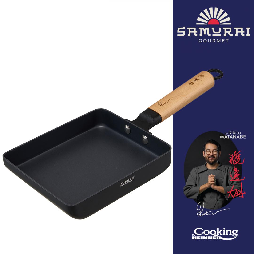 TIGAIE JADE 18X15 CM, RIKITO WATANABE, SAMURAI GOURMET, COOKING BY HEINNER