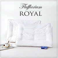 PERNĂ PUF GÂSCĂ "FLUFFLARIUM ROYAL"