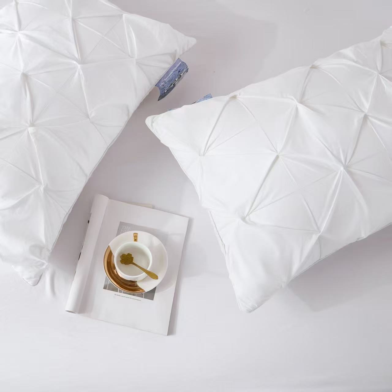 Pernă umplutură microgel față 100% Bumbac (Zen Microgel) - 50cm X 70cm